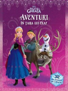 Regatul de Gheata - Aventuri in tara lui Olaf. 32 de planse de colorat