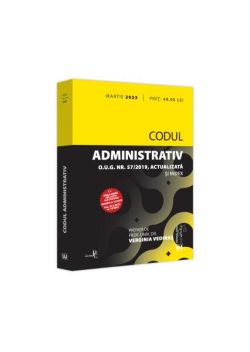 Codul administrativ: martie 2023