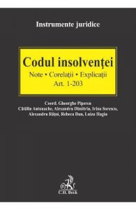 Codul insolventei Art.1-203. Note. Corelatii. Explicatii