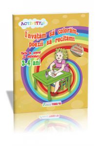 Invatam sa coloram, Poezii sa recitam 3-4 ani
