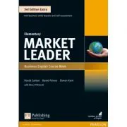 Market Leader 3rd Edition Extra Elementary Course Book   DVD-ROM de David Cotton