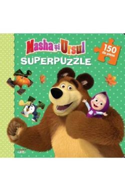 Masha si Ursul. Superpuzzle 150 piese