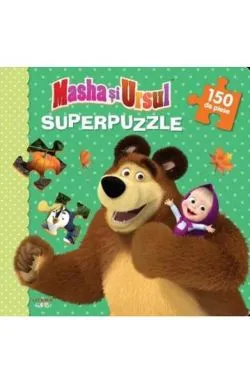 Masha si Ursul. Superpuzzle 150 piese