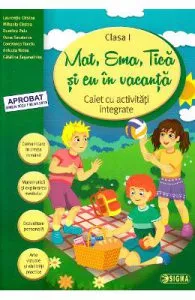 Mat, Ema, Tica si eu in vacanta