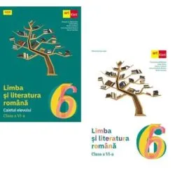 Pachet Limba si literatura romana. Manualul si caietul clasa a 6-a de Florentina Samihaian