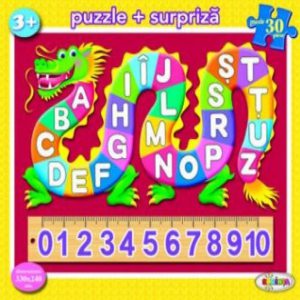 Puzzle - ABC + 123 (30 piese)