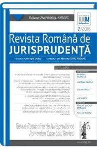 Revista romana de jurisprudenta 2/2016