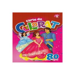 Carte de colorat 80 pentru fetițe (vol. 2)