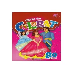 Carte de colorat 80 pentru fetițe (vol. 2)