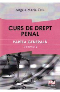 Curs de drept penal. Partea generala vol.2