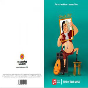 Felicitare - Best of Bach music