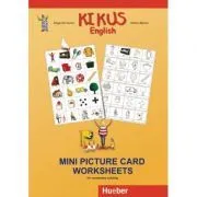 KIKUS Englisch Mini Picture Card Worksheets for vocabulary building de Edgardis Garlin
