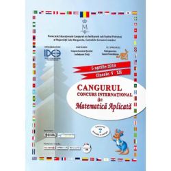 Matematica distractiva, clasele 5-12 (2019). Proiectul International de Matematica Aplicata Cangurul