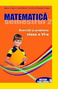 Matematica. Exercitii si probleme, clasa a VI-a, semestrul 2, 2012-2013