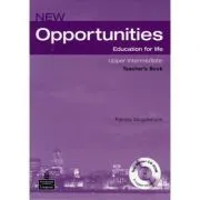New Opportunities Upper Intermediate Teacher's Book with Master Test CD-ROM de Patricia Mugglestone