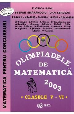 Olimpiadele de matematica 2003 - Clasele 5-6