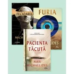 Pachet 3 carti Thriller Alex Michaelides de Alex Michaelides