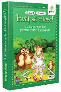 Pachet Invat sa citesc! 5 carti interactive pentru cititori incepatori. Nivelul 0. Nivelul 1