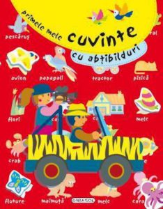 Primele mele cuvinte cu abtibilduri (rosie)