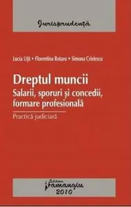 Dreptul muncii. Salarii, sporuri si concedii, formare profesionala. Practica judiciara de Florentina Rotaru
