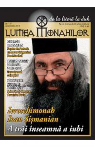Lumea monahilor Nr. 137 Noiembrie 2018