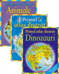 Pachet: Primul atlas ilustrat (2+1 gratis) de Deborah Chancellor