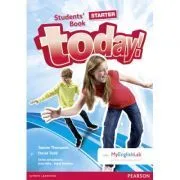 Today! Starter Level Student's Book with MyEnglishLab de David Todd