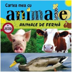 Animale de fermă. Cartea mea cu animale (  jocuri)