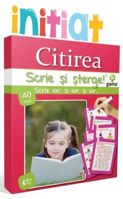 Citirea. Scrie și șterge! Inițiat (6-7 ani)