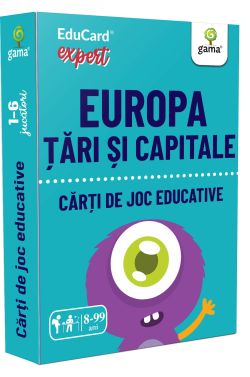 DuoCard - Orase din Romania. Europa: Tari si capitale