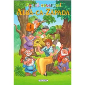 Hai sa coloram! Alba ca zapada