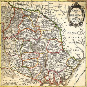 Harta Moldova 1788