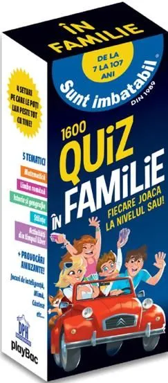 Sunt imbatabil. Quiz in familie de Anonim