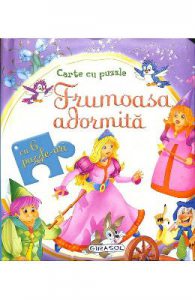 Frumoasa adormita. Carte cu puzzle