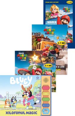 Pachet Super Mario   Bluey - Xilofonul magic