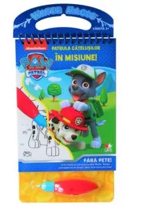Patrula Catelusilor. In Misiune! Coloram cu carioca cu apa