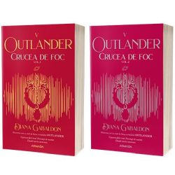 Serie de autor Diana Gabaldon. Crucea de foc 2 vol (Seria Outlander, partea a V-a, ed. 2021)
