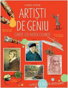 Artisti de geniu. Carte cu autocolante