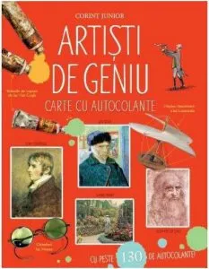 Artisti de geniu. Carte cu autocolante de Megan Cullis