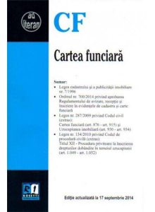Cartea funciara ( 17.09.2014)