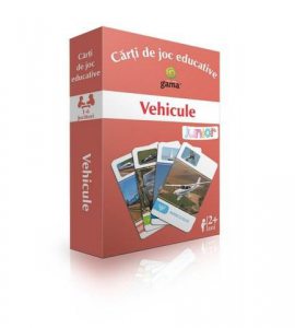 Carti de joc educative - Vehicule