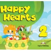 Happy Hearts 2, Pupils Book, Manualul elevului. Fise de lucru Figurine Abtibilduri de Jenny Dooley