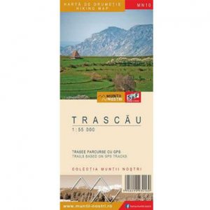 Harta de drumetie - Trascau