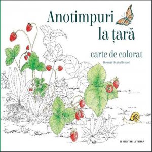 Anotimpuri la tara. Carte de colorat