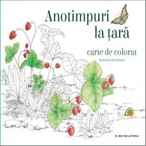 Anotimpuri la tara. Carte de colorat