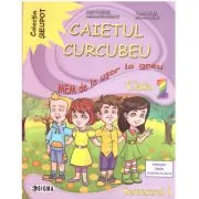 Caietul Curcubeu. MEM de la usor la greu. Clasa 1, semestrul 1 de Adriana Georgescu