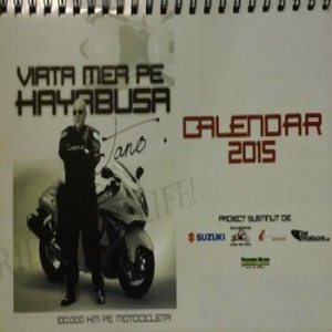 Calendar 2015 - Viata mea pe Hayabusa
