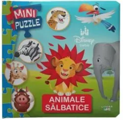 Disney Bebe. Mini puzzle. Animale salbatice de Disney