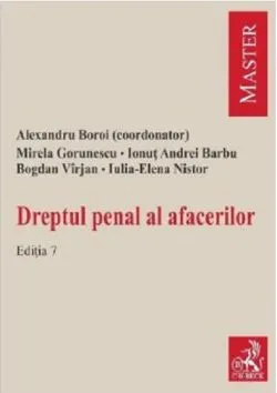 Dreptul penal al afacerilor de Iulia-Elena Nistor