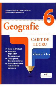 Geografie - Clasa 6 - Caiet de lucru